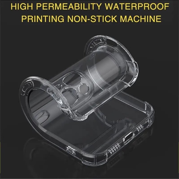 Chickmouth iPhone 15 Plus Case (Pack of 4) Shockproof Yellowing Resistant, Clear - Picture 4 of 6